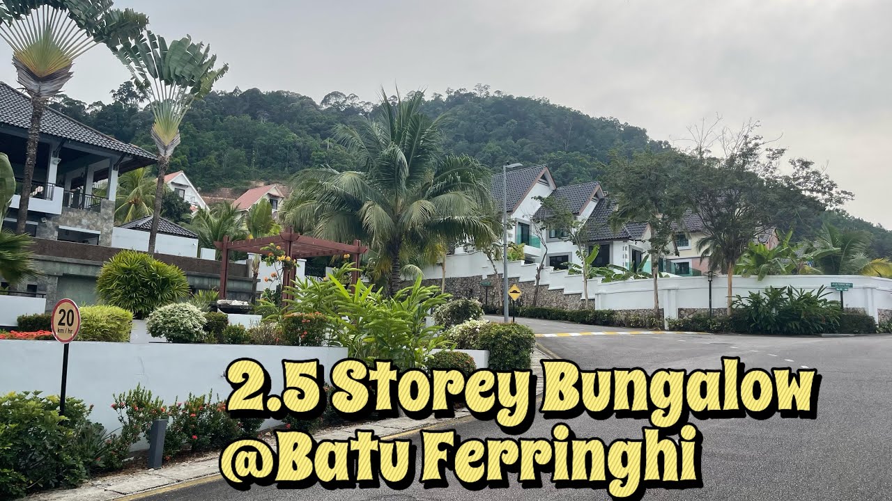 Ferringhi Villas @Batu Ferringhi, A Gated & Guarded 2.5 Storey Bungalow