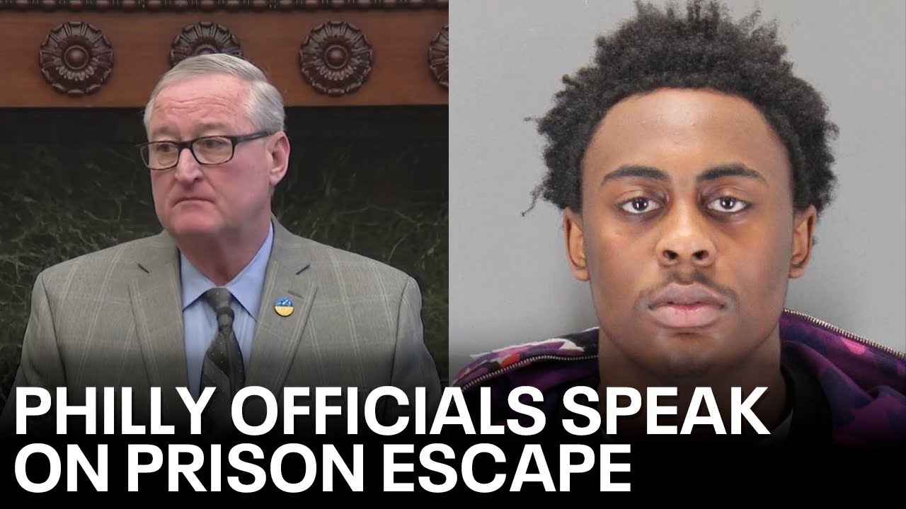 Philadelphia officials speak following capture of second escaped inmate Ameen Hurst