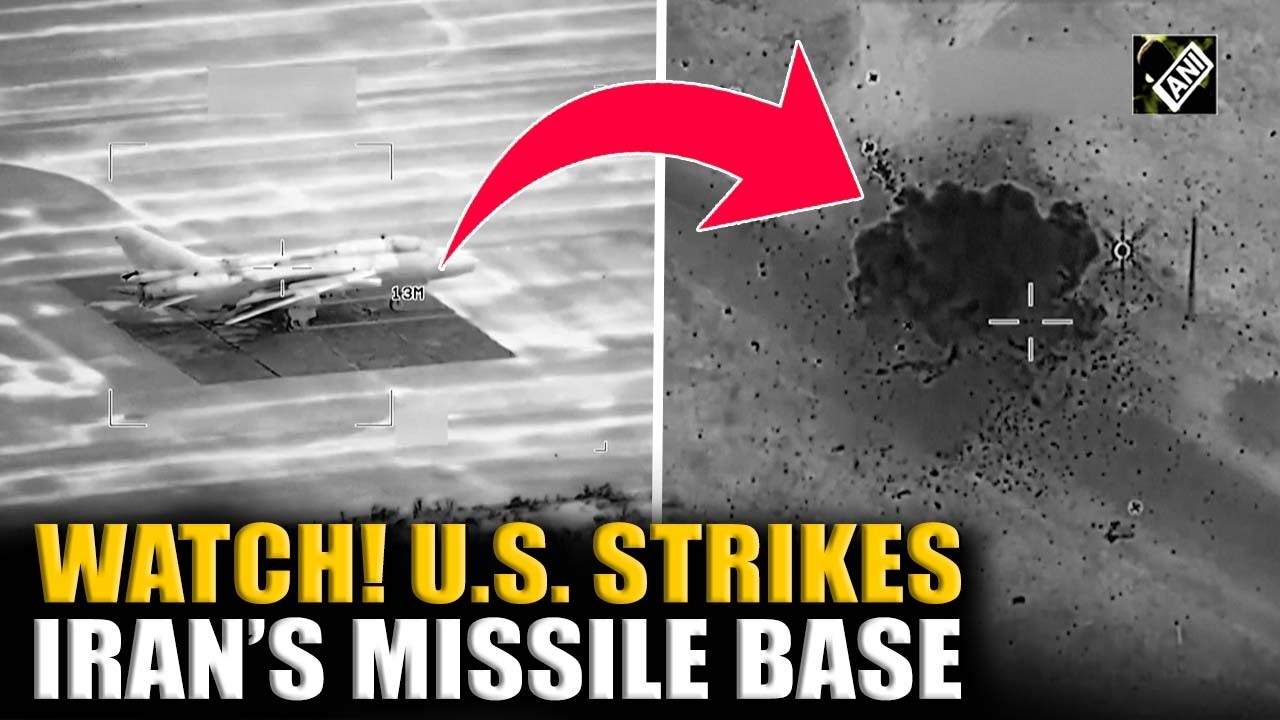Watch! US military strikes Iranian missile base as &lsquo;Operation Epic Fury&rsquo; advances against Tehran