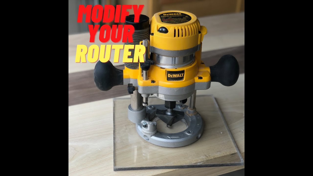 Modify your router for oversized bits