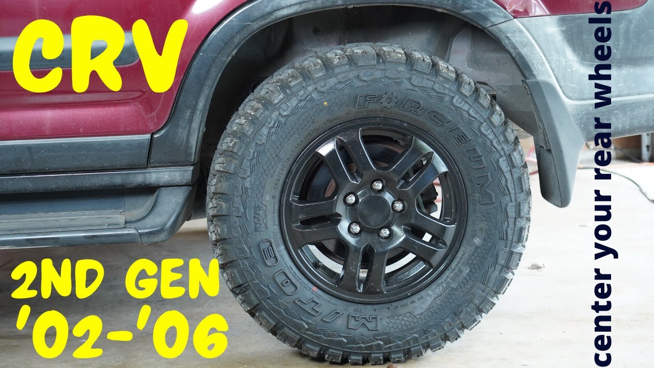 How To Center Your CRV's Rear Wheel: A Step-By-Step Guide