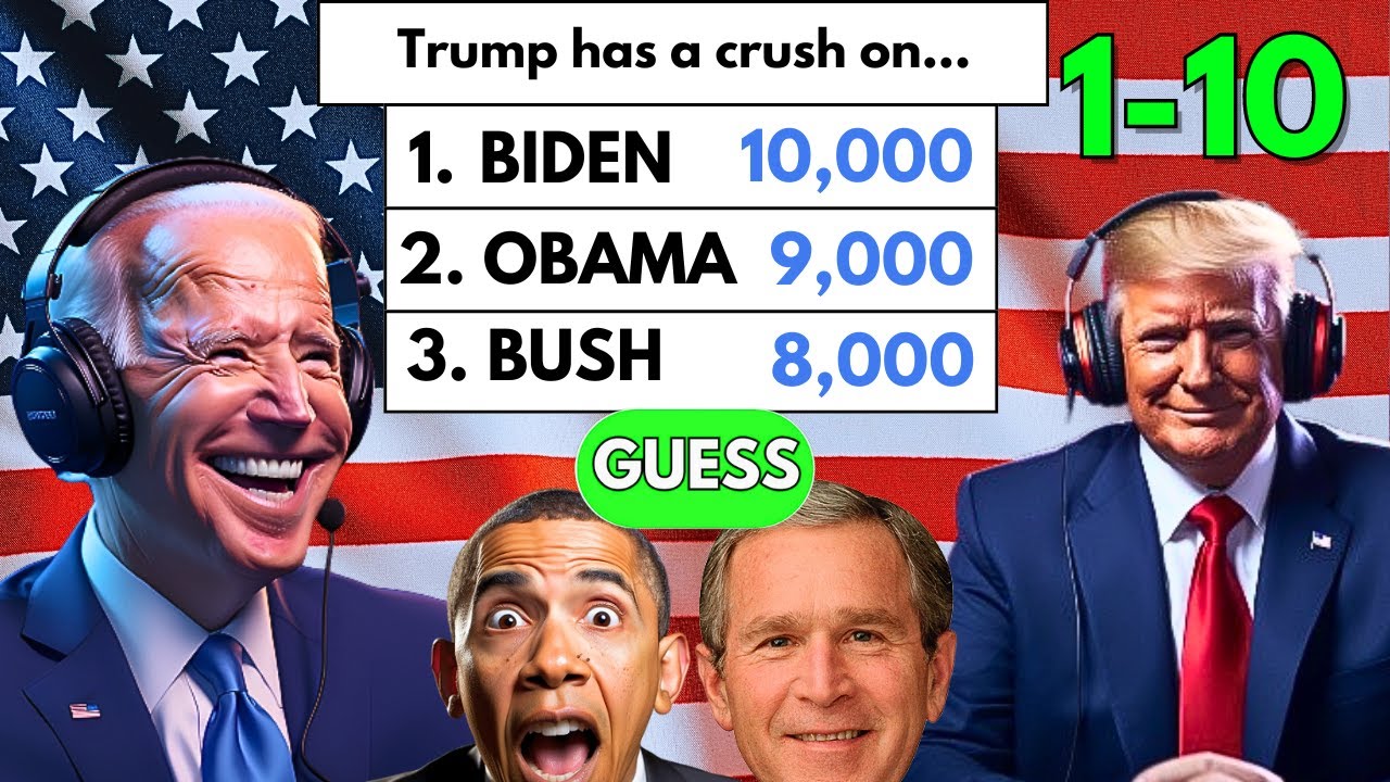 AI Presidents Play GOOGLE FEUD 1-10