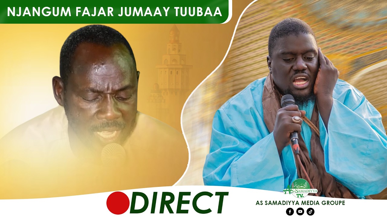 🔴 DIRECT | Grande Mosquée de Touba | Njangum Khassida Fajar - Jour 17 Ramadan 1447H / Février 2026