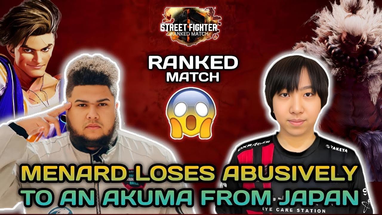 SF6 ▰ Mena RD ( Luke ) VS Fujimura ( Akuma ) ▰ High Level Gameplay