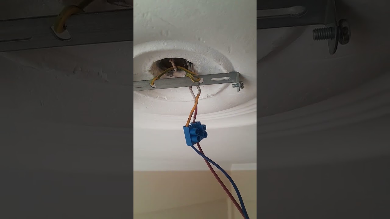 Adaptörlü led avize bağlantısı