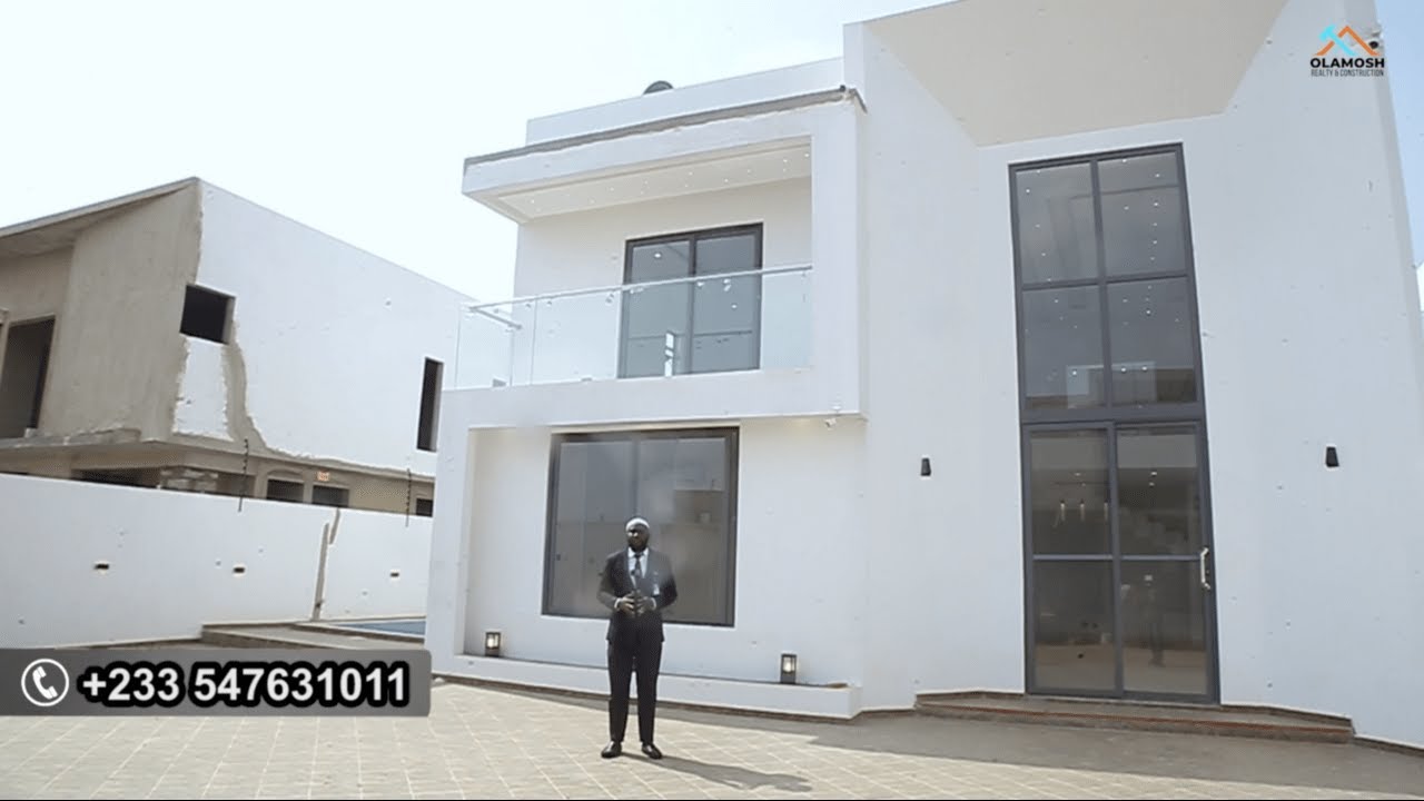 Lovely Contemporary 4Bedroom House with Swimming Pool and BQ | House Tour 63