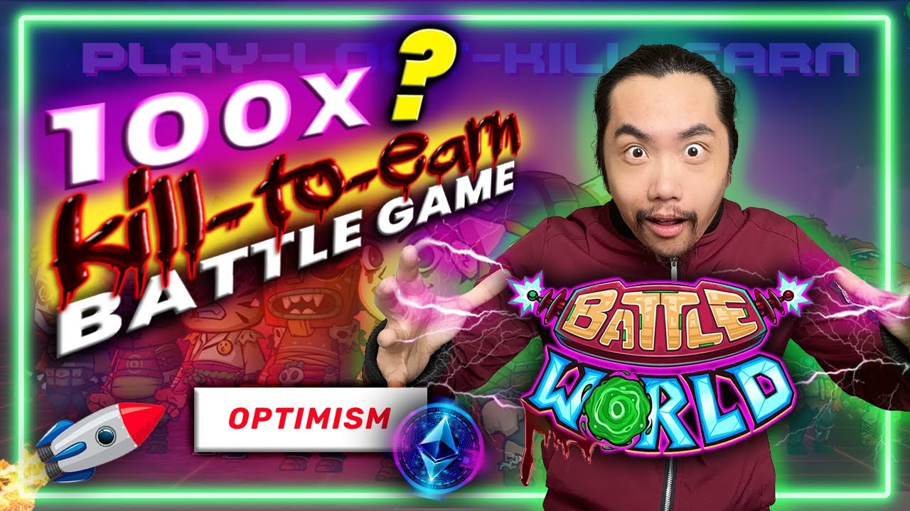 🚀 New 100x Kill-To-Earn Crypto Game?! Battle World, Optimism Airdrop Ethereum Layer 2 Scaling Review
