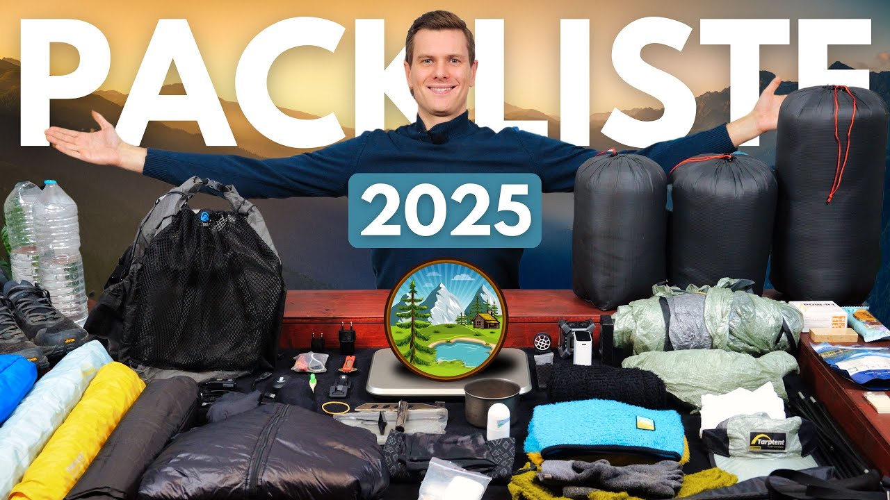 Neue Ultraleicht Ausrüstung 2025: Komplette Packliste (2848g)