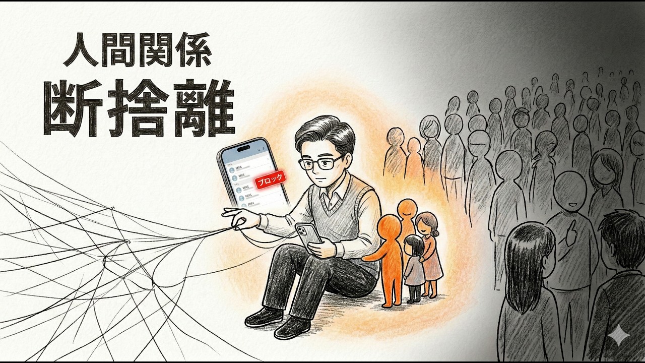 人間関係が面倒になってきた｜賢い人が人間関係を断捨離する本当の理由
