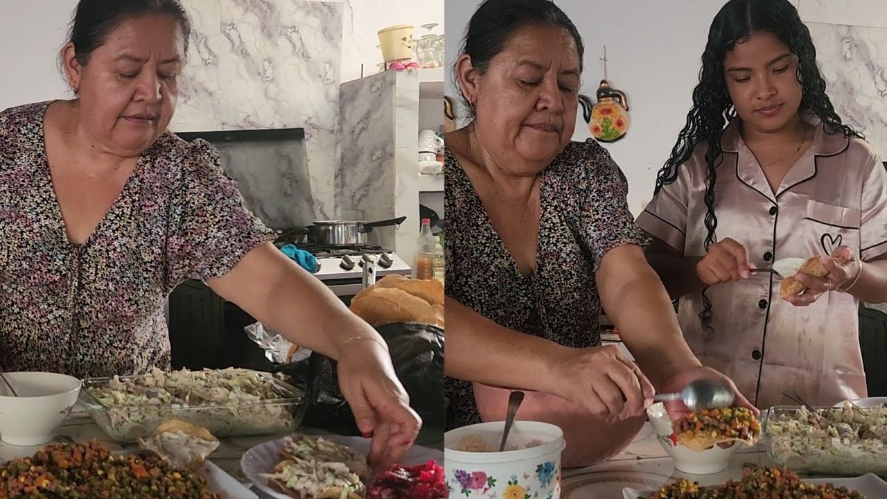 Así Es Como Cocinamos Con Biby Para La Familia Vean Quienes Llegaron😋😍😨