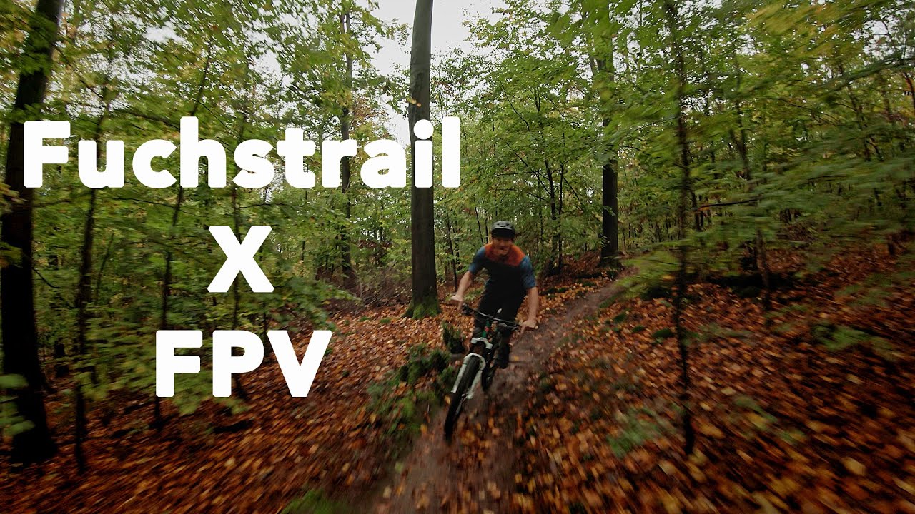 Fuchstrail Bensheim with a FPV Drone | MTB
