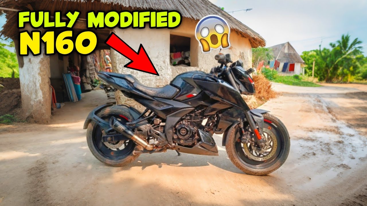 Fully Modified Pulsar N160💀 How to Modified 🔥 #pulsarn160 #modified