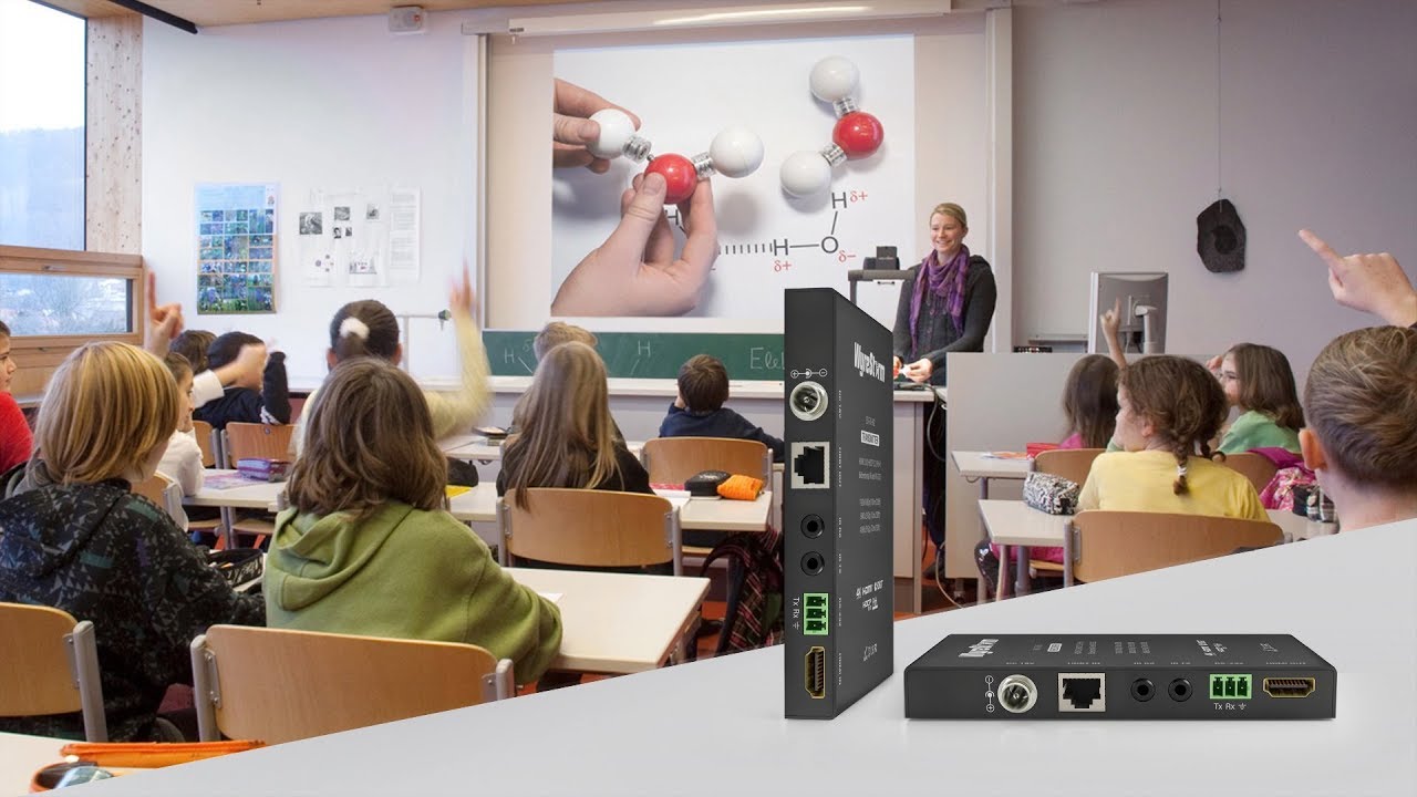 WyreStorm HDBaseT 4K UHD Extender Set with 2-way PoH and Bidirectional IR & RS-232 - EX-70-H2