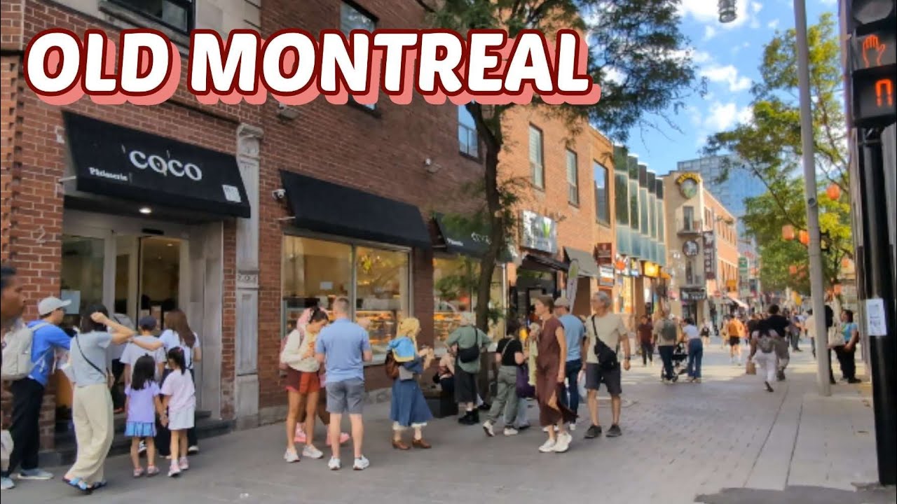 Exploring Old Montreal for the First Time