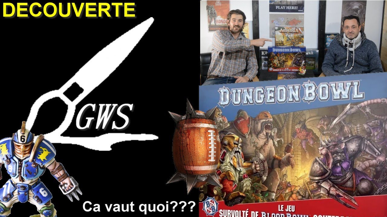 WARGAME - DÉCOUVERTE - DUNGEON BOWL,  BLOOD BOWL dans des souterrains! Ft The Death Jungle Channel