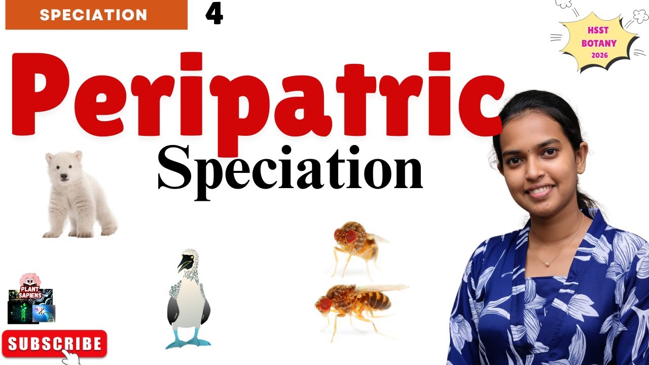 Peripatric Speciation :  Evolution at the Edge|വളരെ സിമ്പിൾ ✅❤‍🔥HSST & SET Botany |