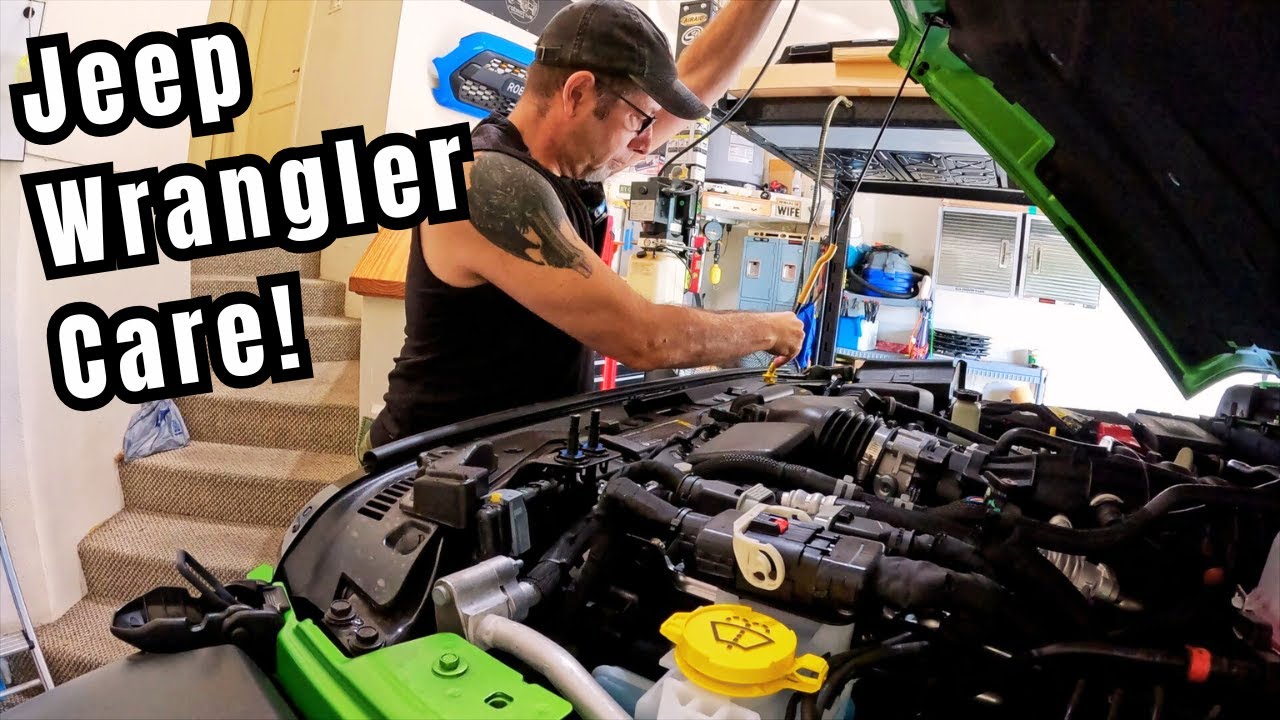 Простой уход за Jeep Wrangler!
