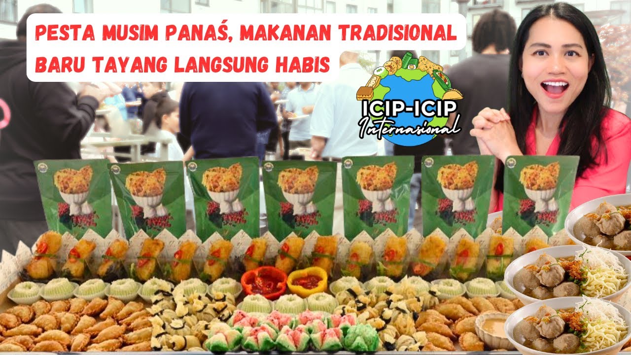 PESTA MUSIM PANAS, BARU 5 MENIT SUDAH HABIS KUE JAJAN PASAR DAN BAKSO