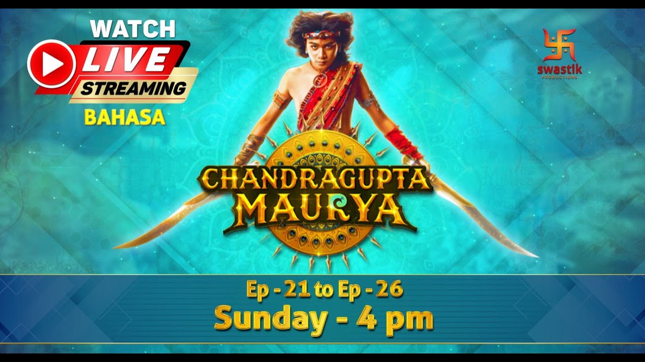 Chandragupta Maurya | Part - 4 | Bahasa  | LIVE | Swastik Production India