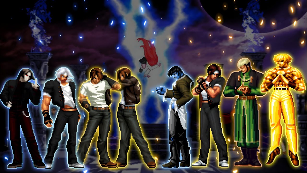 [KOF Mugen] Kyo Team VS. Comedy Team