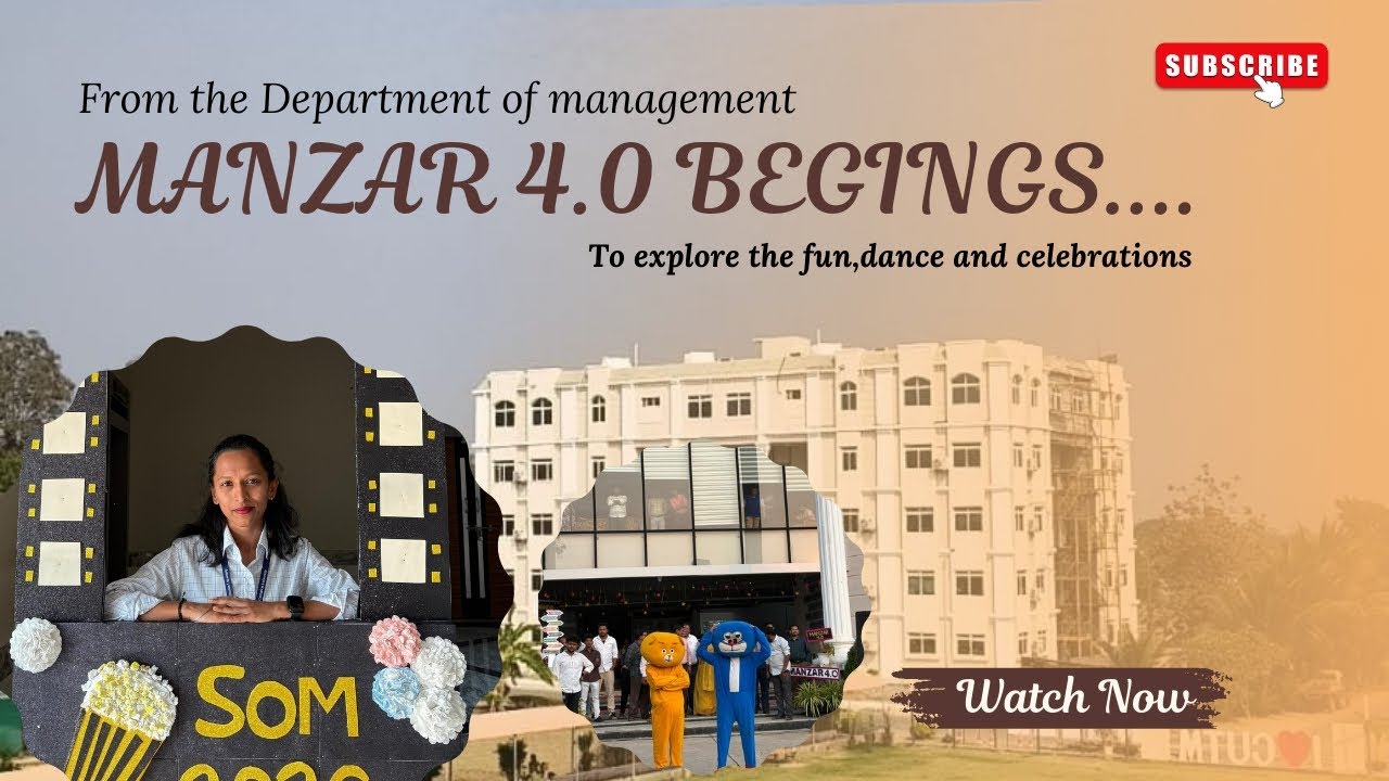 Manzar 4.0... From the department of management😍🥳