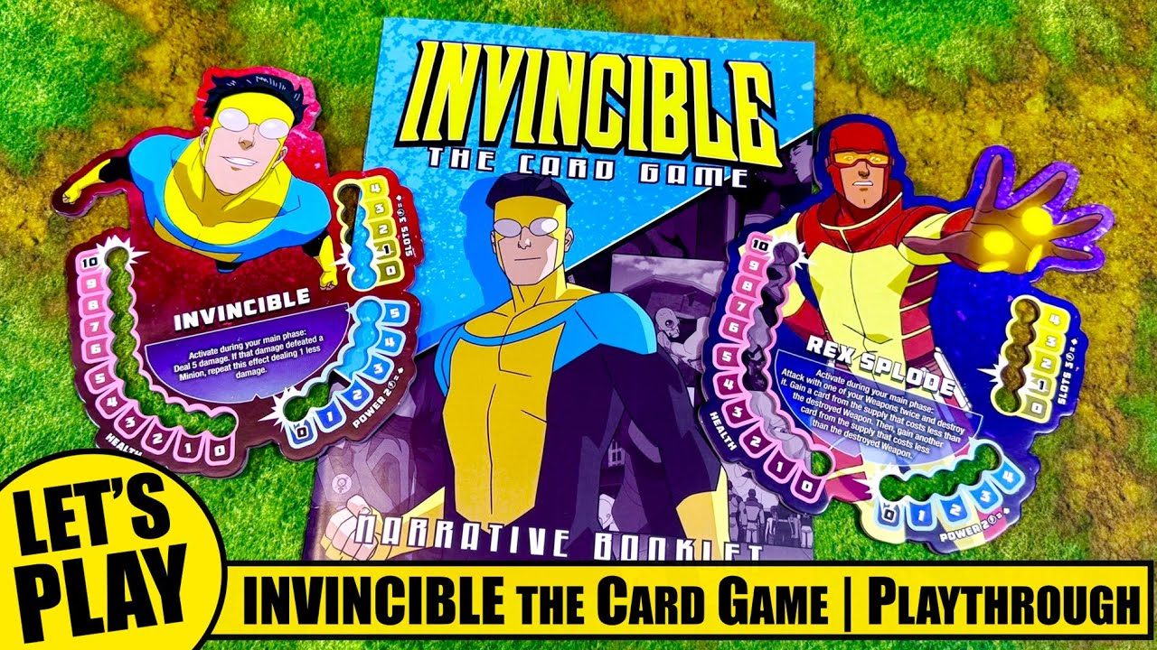 INVINCIBLE КАРТОЧНАЯ ИГРА Одиночное прохождение