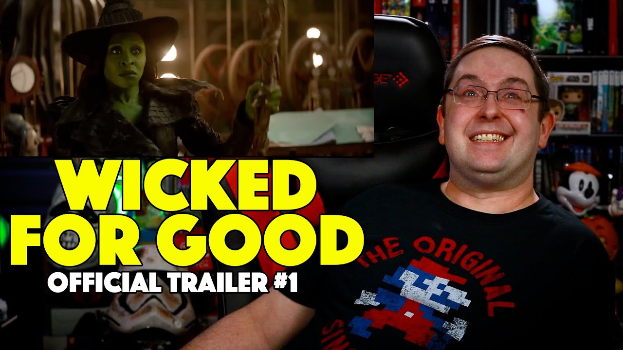 REACTION! Wicked: For Good Trailer #1 - Cynthia Erivo Movie 2025