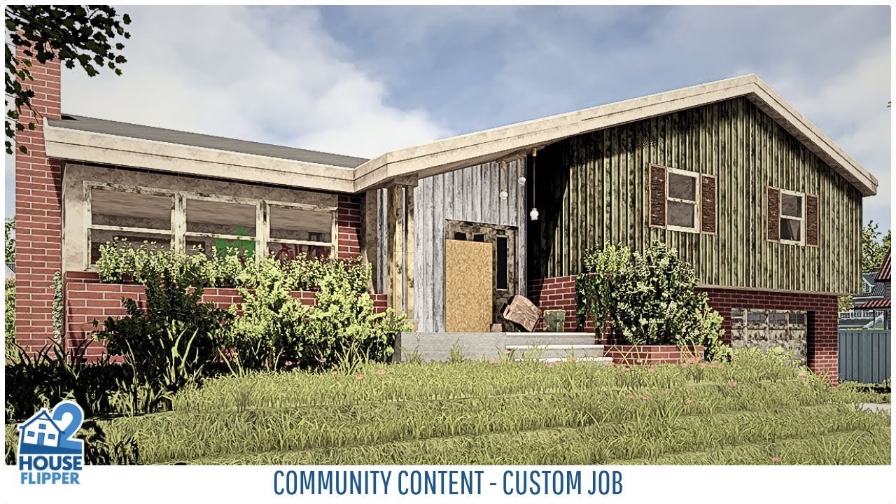 House Flipper 2 - Split Level House - Full Renovation - Community Content - Custom Jobs - Abandoned