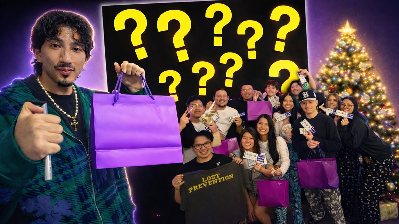 I Spent $10,000 On Gifts For My Employees...