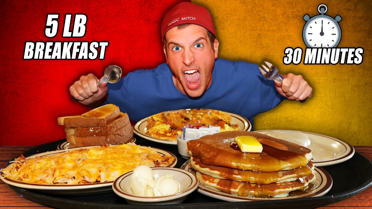 BATTLING A BIG 5 LB BREAKFAST CHALLENGE IN IOWA