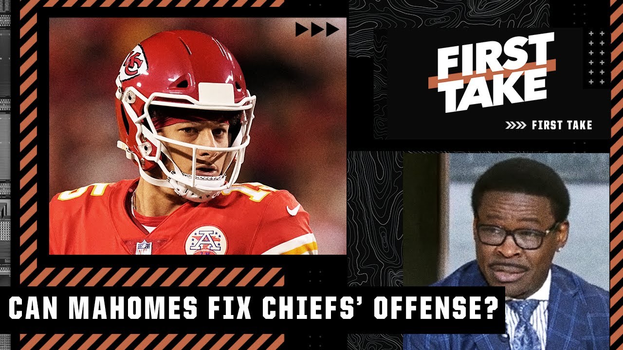 'Mahomes can fix this offense!' - Michael Irvin isn't worried about the Chiefs | First Take