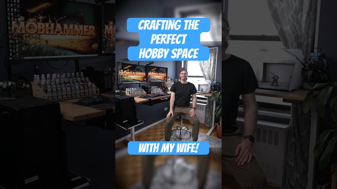 The Dream Warhammer Hobby Space  #diy #interiordesign #studio