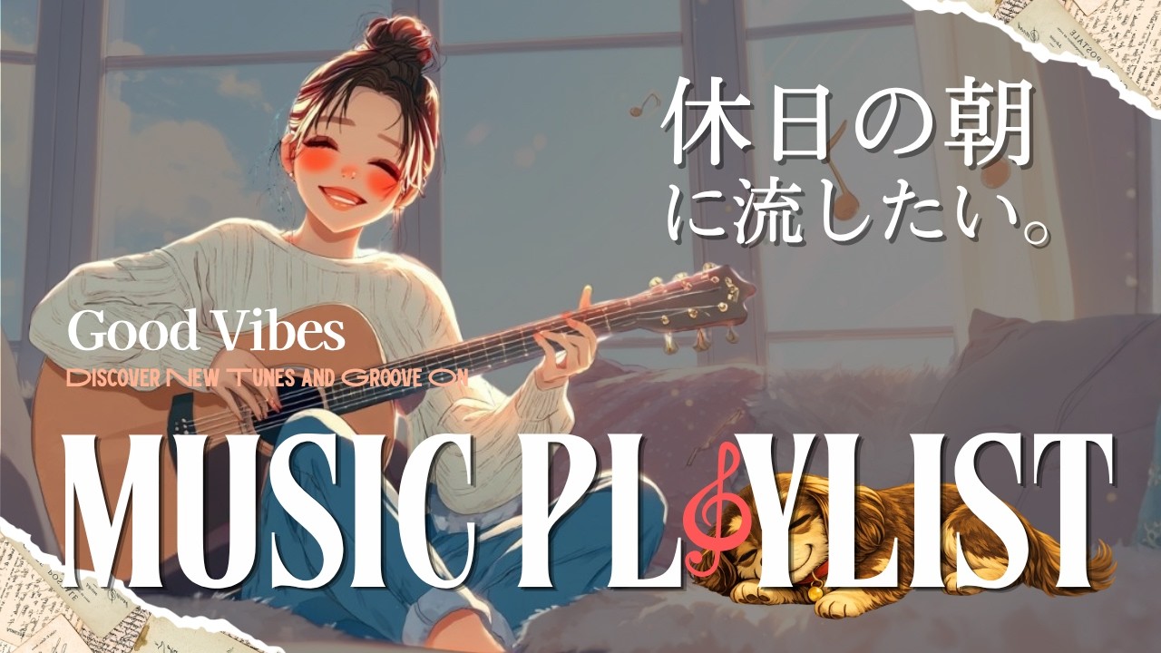 【洋楽BGM 】🎧休日の朝に流すやさしい洋楽🌈 Morning/Music/Study/Work/Cafe