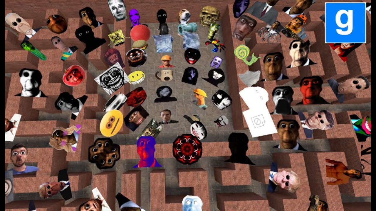 Nico's [Nextbots Maze] Obunga - Garry's Mod