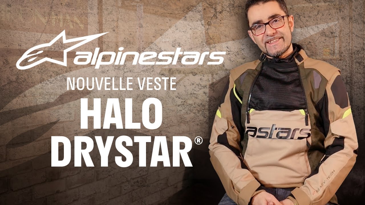 Focus sur la veste Alpinestars Halo Drystar