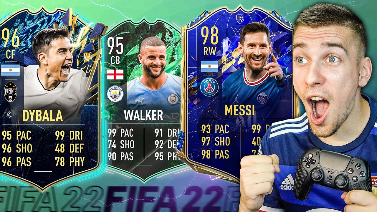 TOTY MESSI I TOTS DYBALA BOLESNI ARGENTINSKI DUO U FUT DRAFTU ! *4 rage quita* FIFA 22