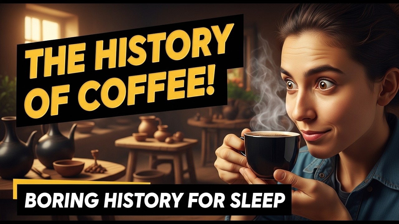 90 Minutes of Boring Coffee History for Deep Sleep (No Music)