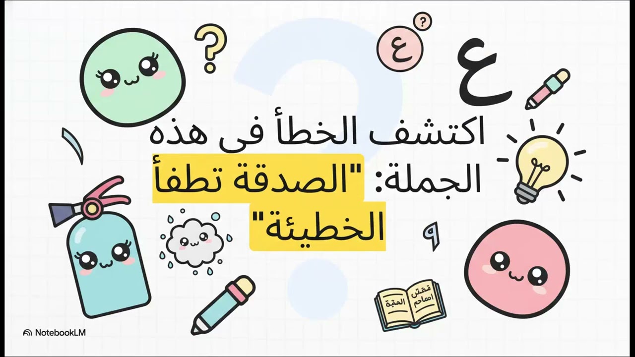 إتقان الهمزة المتطرفة.. للصف التاسع
