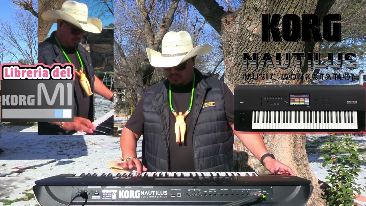 Librería del Korg M1 en el Korg Nautilus #music #viral #trending #viralvideo #musica #emulador