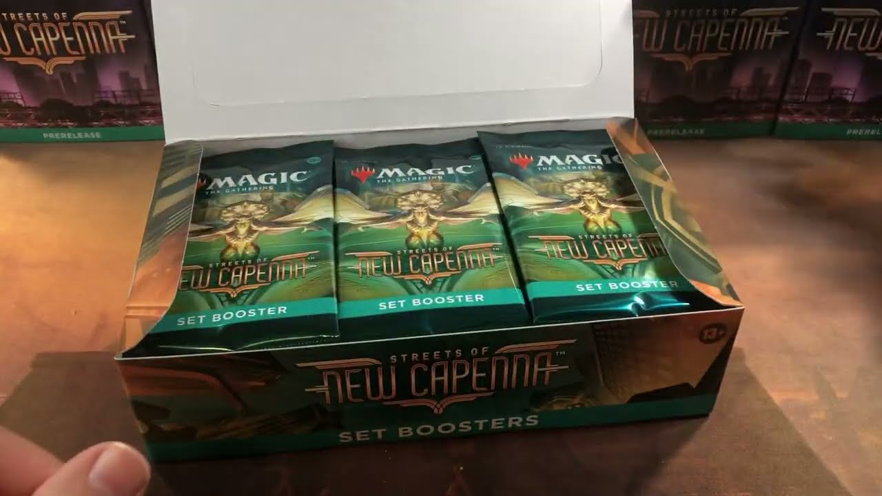 First Streets Of New Capenna Set Booster Box Full Opening! Every Pack Opened Magic The Gathering MTG