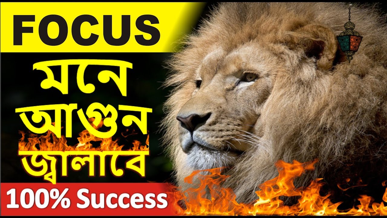 FOCUS | প্রেরণা জাগানো ভিডিও, মনে আগুন জ্বালাবে | best motivational quotes video in bengali