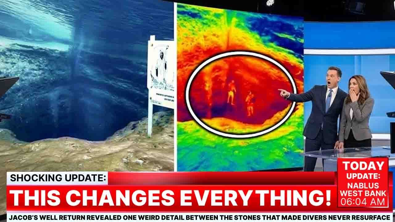Возвращение из колодца Иакова выявило одну странную деталь между камнями, из-за которой водолазы ...