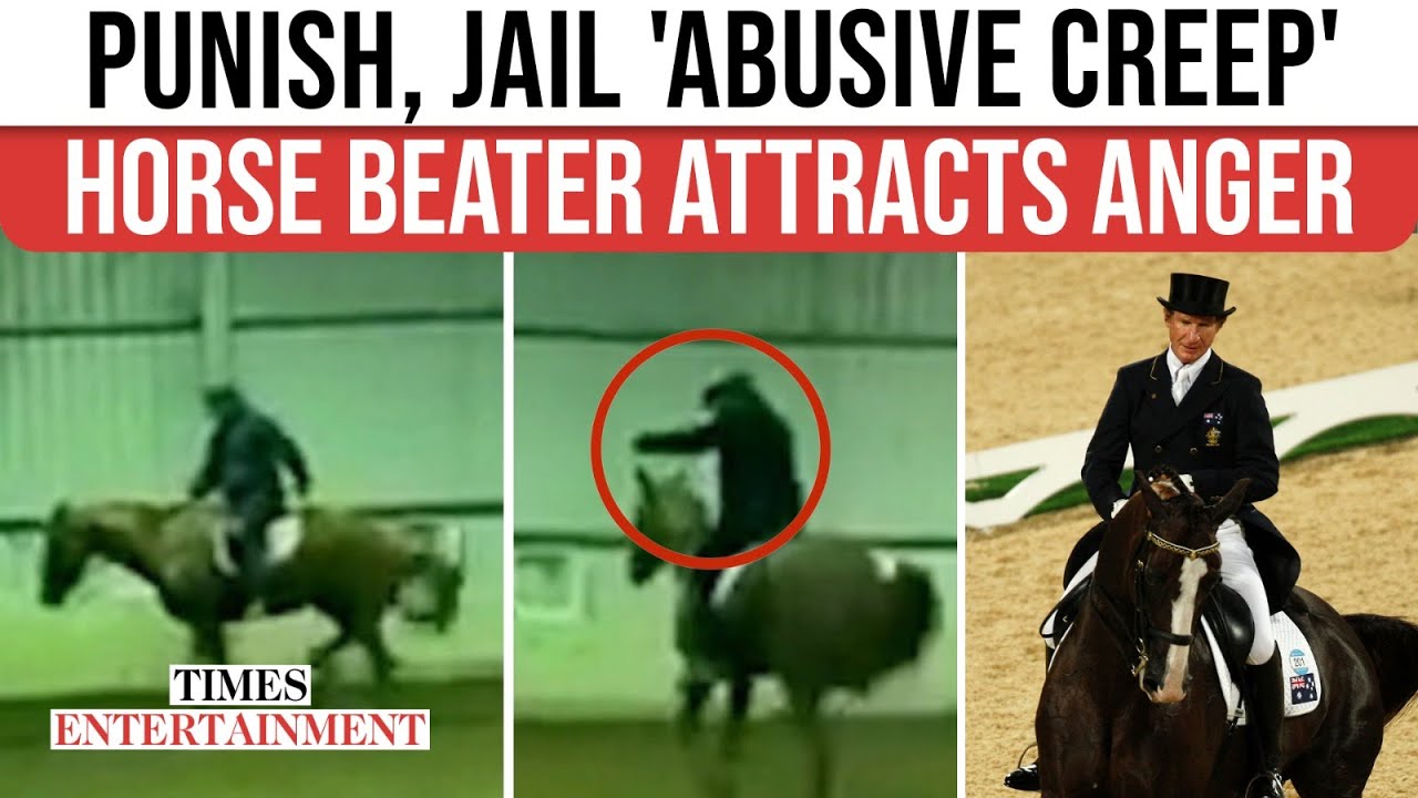 'Brutal' Heath Ryan Caught Whipping Horse 40+ Times On Video: Olympic Equestrian Suspended