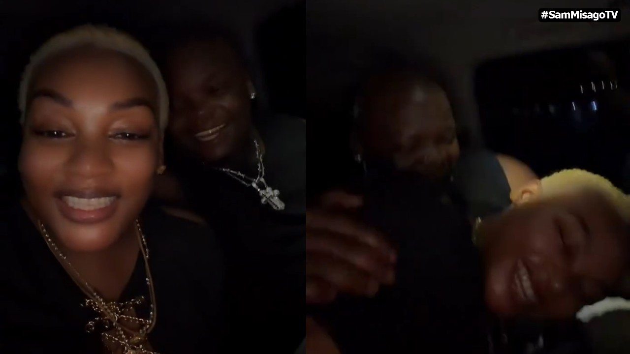 Harmonize опубликовал видео, на котором он и Каджалла едут в машине, оставив поклонников безмолвн...