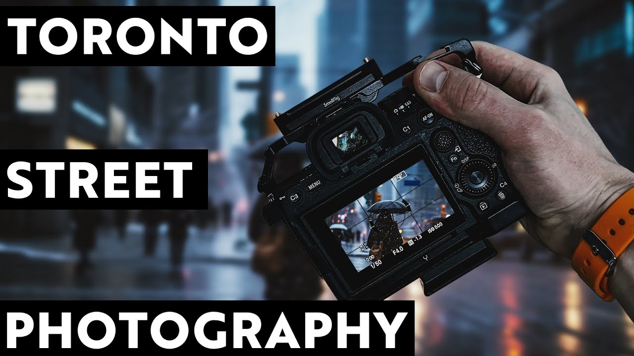 Relaxing 20 Minutes of Rainy POV Street Photography. [Toronto]