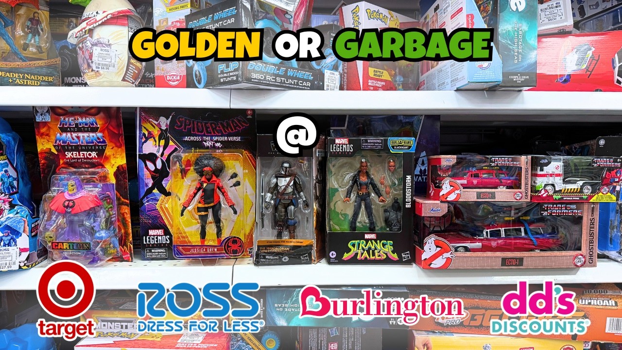 Поиск выгодных игрушек, часть 69, в магазинах Ross, dd's Discounts, Burlington, Target | 28.03.2026