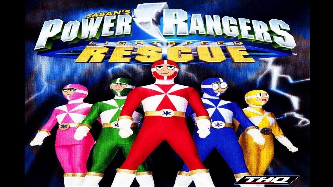 Power Ranger Lightspeed Rescue sur PS1 ! BEST RANGERS TEAM EVER ! L'enfance !