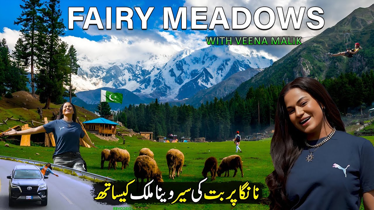 Fairy Meadows Nanga Parbat | Raod to Heaven with Veena Malik | Discover Pakistan