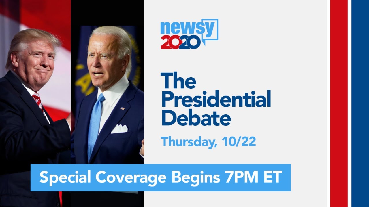 Live: 2020 Final Presidential Debate &mdash; Joe Biden vs Donald Trump