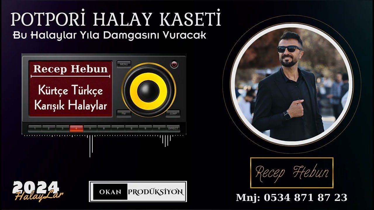 RECEP HEBUN - POTPORİ HALAYLAR 2024 ' ERZURUM ARDAHAN HALAYLARI